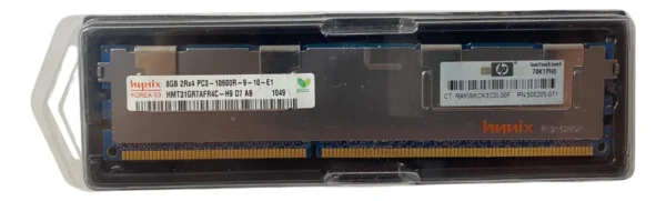 Memória Hp 8gb Ddr3-1333 Rdimm 500662-b21 501536-001 - Imagem 2