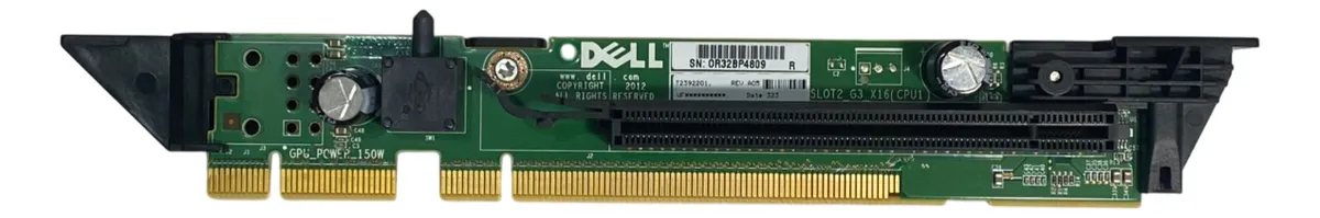 Riser Card Dell Pcie X16 P/ R620 034cjp 34cjp - Imagem 2