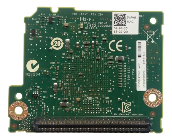 Placa De Rede Dell 57810-k 10gb Sfp+ 2-port 0jvfvr Jvfvr - Imagem 3
