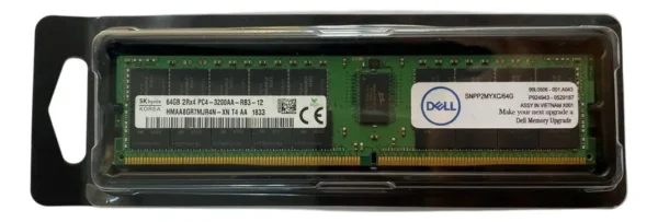 Memória Dell 64GB Ddr4 3200 Rdimm Snpp2myxc/64g - Imagem 2