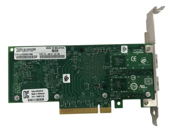 Placa De Rede Cisco X520 10gb Sfp+ 2-port 74-6814-01 - Imagem 3