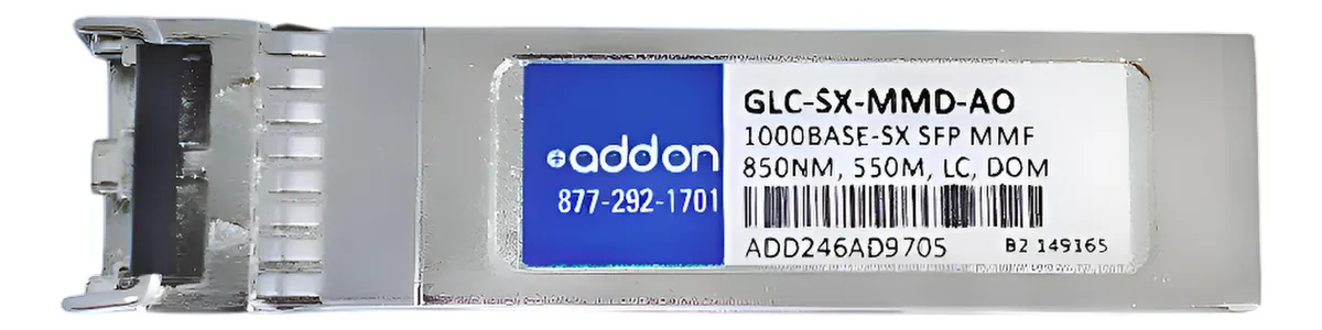 Gbic AddOn 1GB SX MMF LC 550m GLC-SX-MMD-AO - Imagem 2