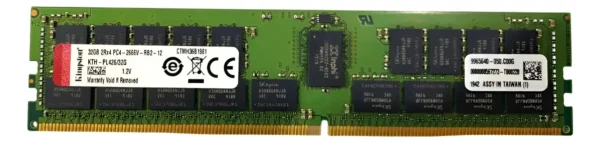 Memória Kingston 32gb Ddr4 2666 Rdimm Kth-pl426/32g - Imagem 3