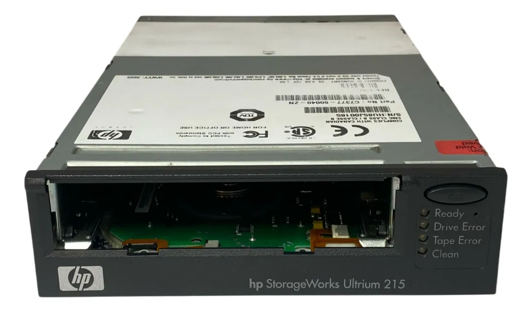 Lto-1 Hp Ultrium 100/200gb Scsi 215 C7377-60040-zn - Imagem 4