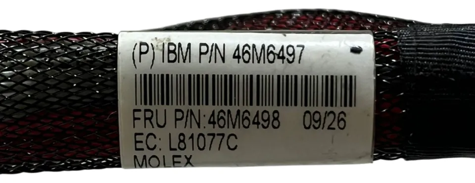 Cabo IBM Mini-SAS SFF-8087 46M6498 46M6497 - Imagem 4