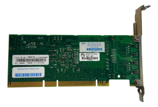 Placa De Rede Ibm Pro/1000 Rj45 2-port 73P5119 73P5109 - Imagem 3