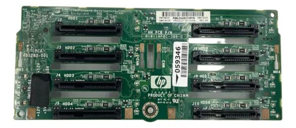 Backplane Hp Dl380/385 G6 G7 Sas 507690-001 451283-002