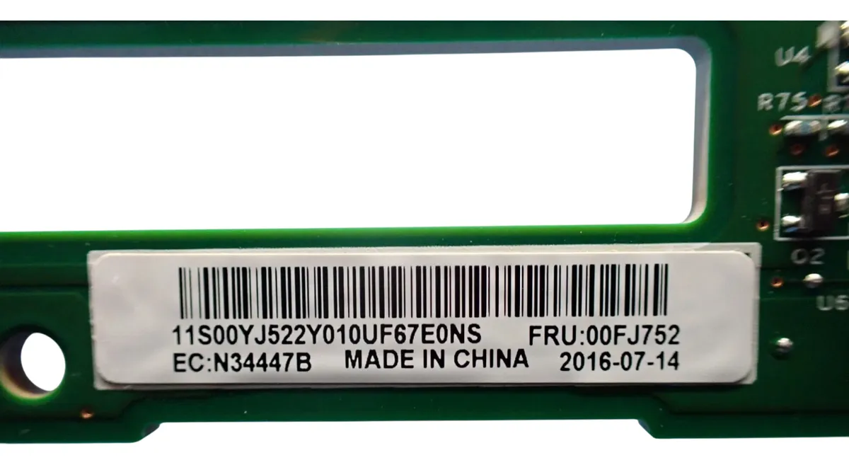 Backplane Ibm Servidor X3550 M5 00fj752 - Imagem 3