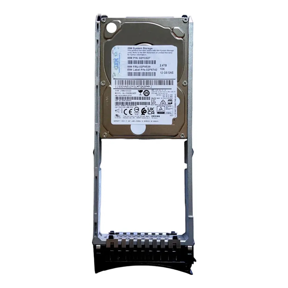 HD IBM 2.4TB 10K 12GB SAS 2,5 02PX539 02PX742 02YC027 - Imagem 2