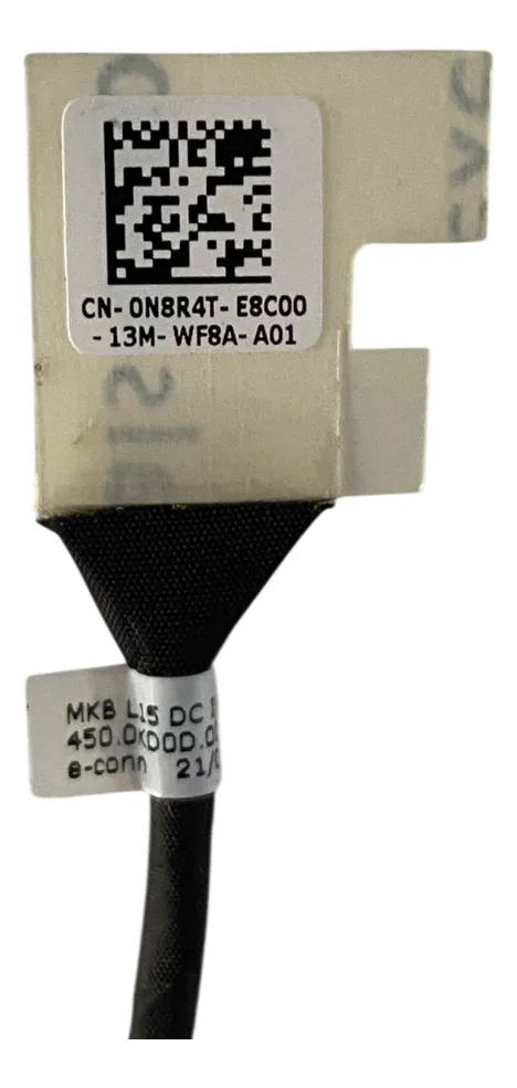 Cabo Flat p/ DC Jack DELL 0N8R4T N8R4T - Imagem 6