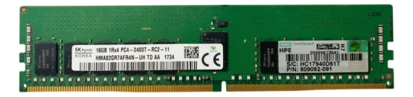 Memória Hp 16gb Ddr4-2400 Rdimm 809082-091 819411-001 - Imagem 3