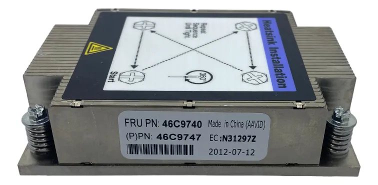 Dissipador Lenovo Ibm X3750 M4 46c9740 46c9809 46c9747 - Imagem 2