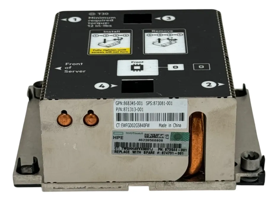 Dissipador Hp Frontal Synergy 660 480 G10 868345-001 - Imagem 2