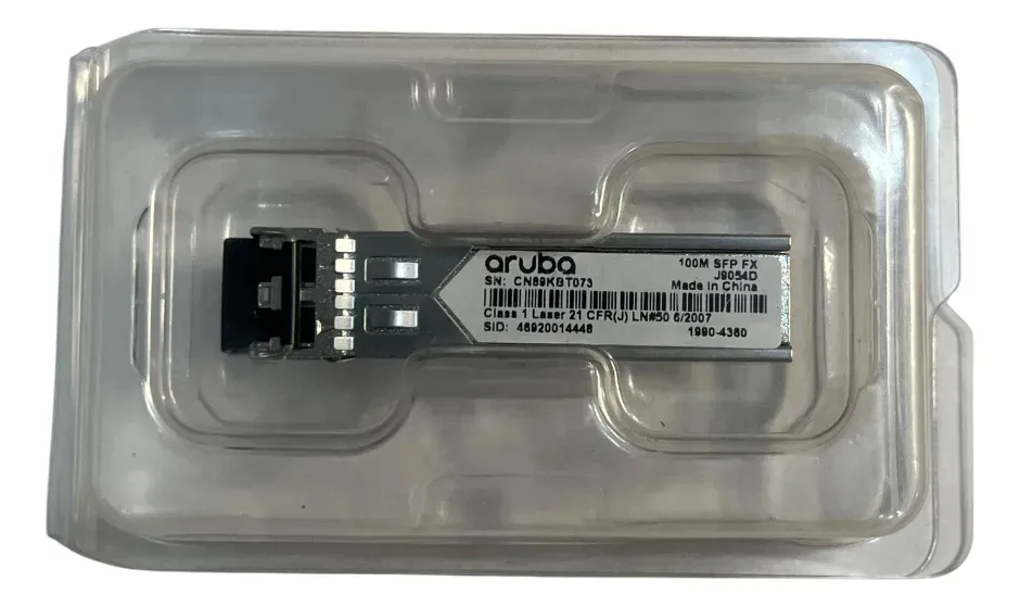 GBIC ARUBA 10GB LC 100M FX 2KM MMF J9054D - Imagem 4