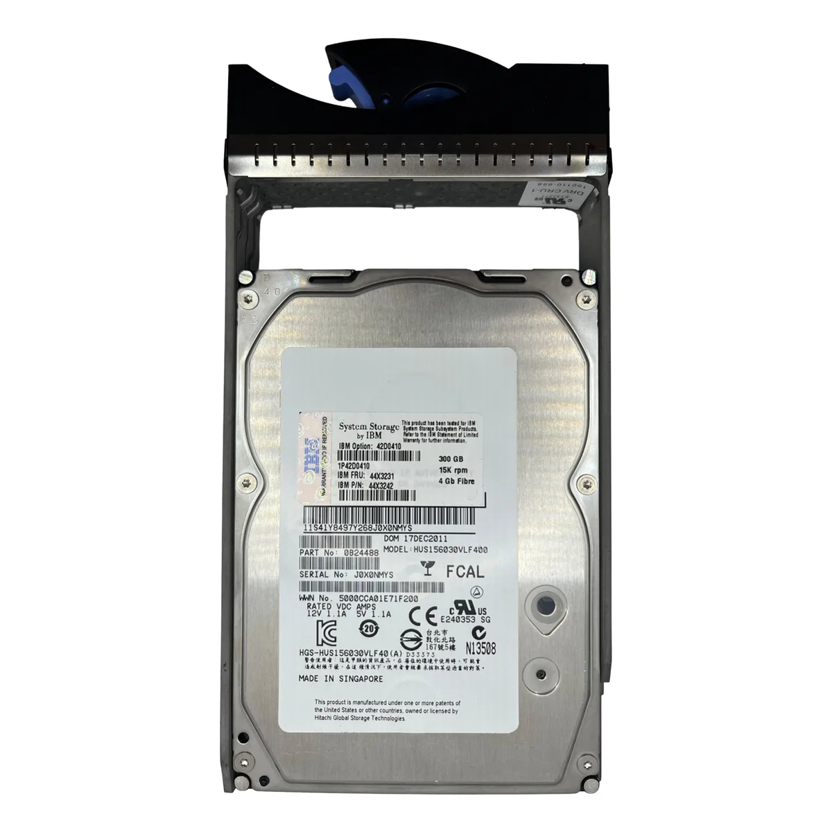 HD IBM 300GB 15K 3.5 4GB FC 44X3231 44X3242 42D0410 - Imagem 2