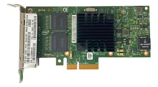 Placa De Rede Intel I350-T4 RJ45 1GB 4-port Ucsc-pcie-irj45 - Imagem 2
