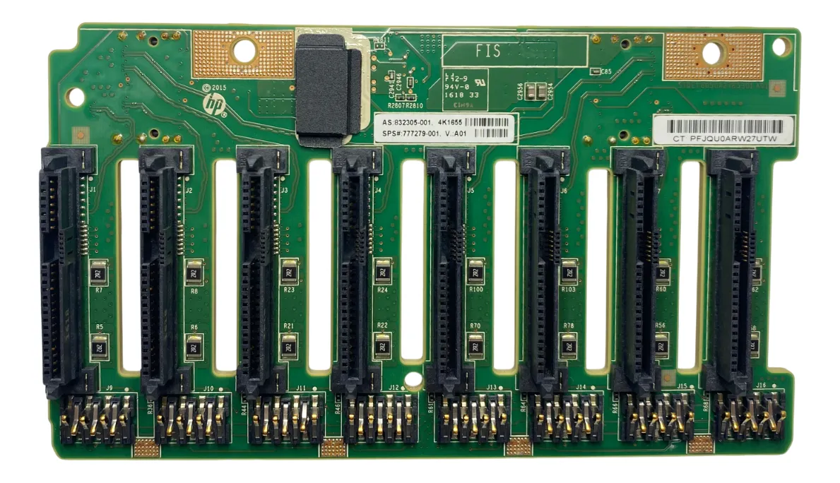 Backplane Hp Dl380 G10 8-bay 2,5 832305-002 777279-001 - Imagem 3