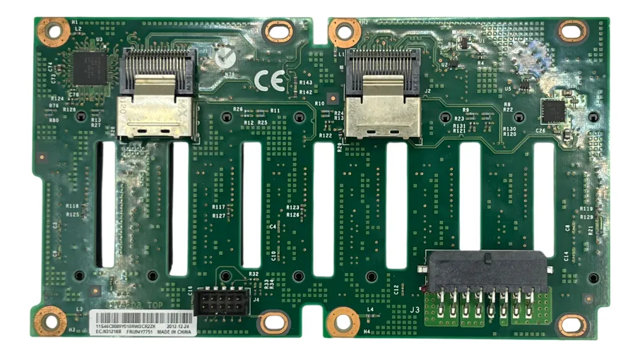 Backplane Ibm 8-port X3650 M4 94y7751 46c9089 - Imagem 2