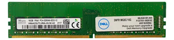 Memória Dell Server 16GB 3200 UDIMM SNPR1WG8C/16G - Imagem 4