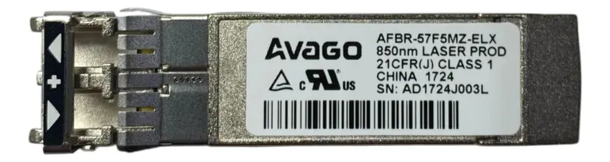 Gbic AVAGO 16GB SR SW MMF LC 100m AFBR-57F5MZ-ELX - Imagem 2