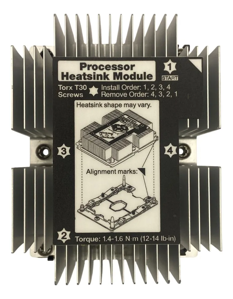 Dissipador Lenovo Para Sr650 Sr550 Sr590 01kp655 - Imagem 2
