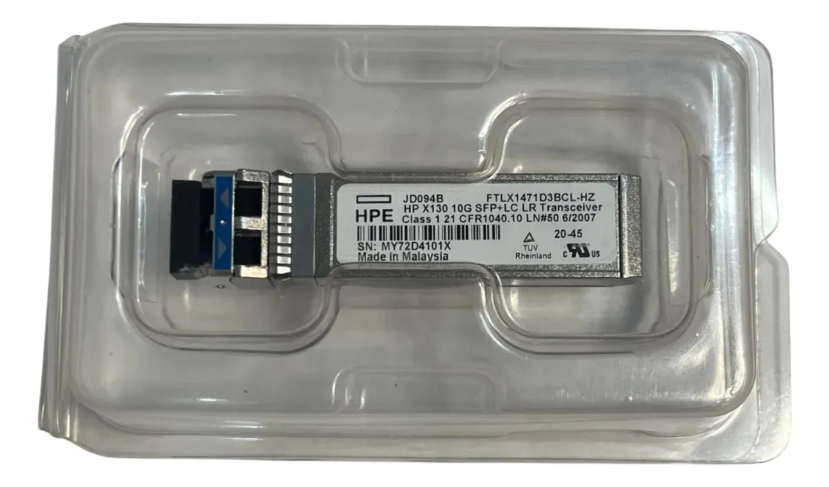 Gbic HP X130 10GB LR 10km SMF LC 1310nm JD094B - Imagem 3