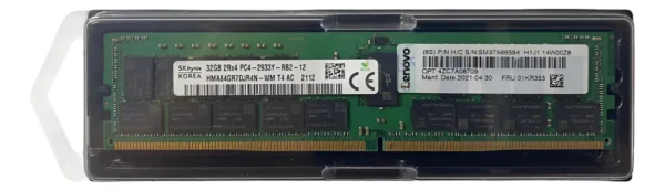 Memória Lenovo 32GB PC4-2933Y RDIMM 01KR355 4ZC7A08709 - Imagem 2