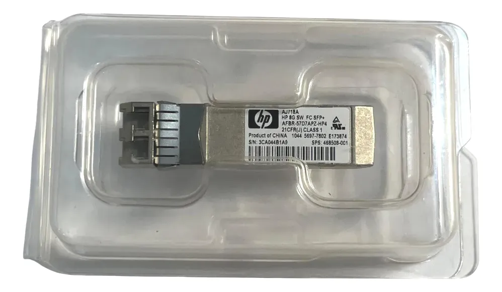 GBIC HP SFP+ 8GB SW FC AJ718A 468508-001 - Imagem 3