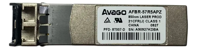 GBIC AVAGO 4GB SR SW MMF LC 300m AFBR-57R5APZ - Imagem 2