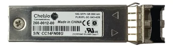 Gbic Chelsio 10gb Sr Sfp+ 260-0012-00