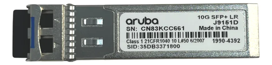 Gbic Aruba Sfp+ 10gb Lc Lr Smf J9151d 1990-4727 1990-4694 - Imagem 2