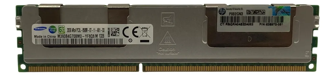 Memória Hp 32gb Ddr3-1066 Rdimm 628975-181 627814-b21 - Imagem 3