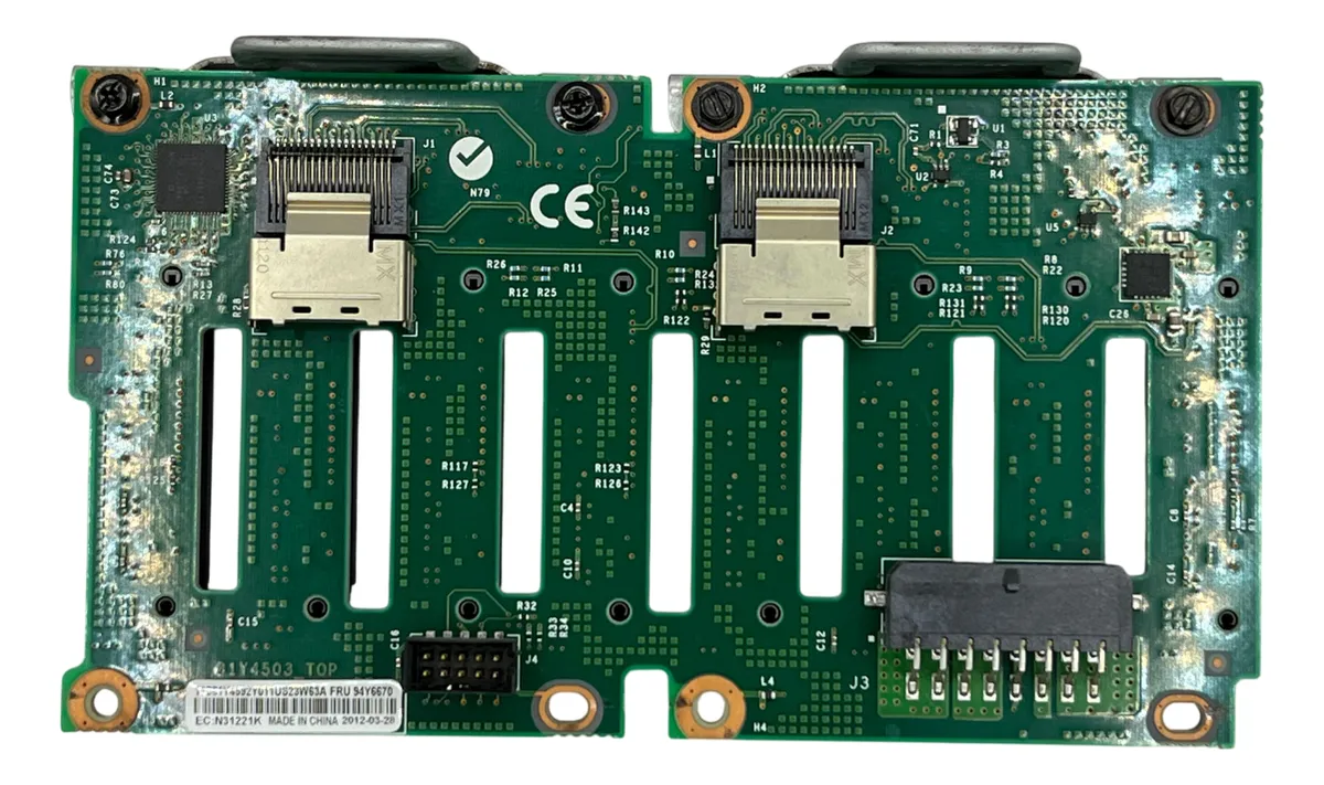 Backplane Ibm Sas Servidor Ibm X3650 M3 94y6670 69y0648 - Imagem 3