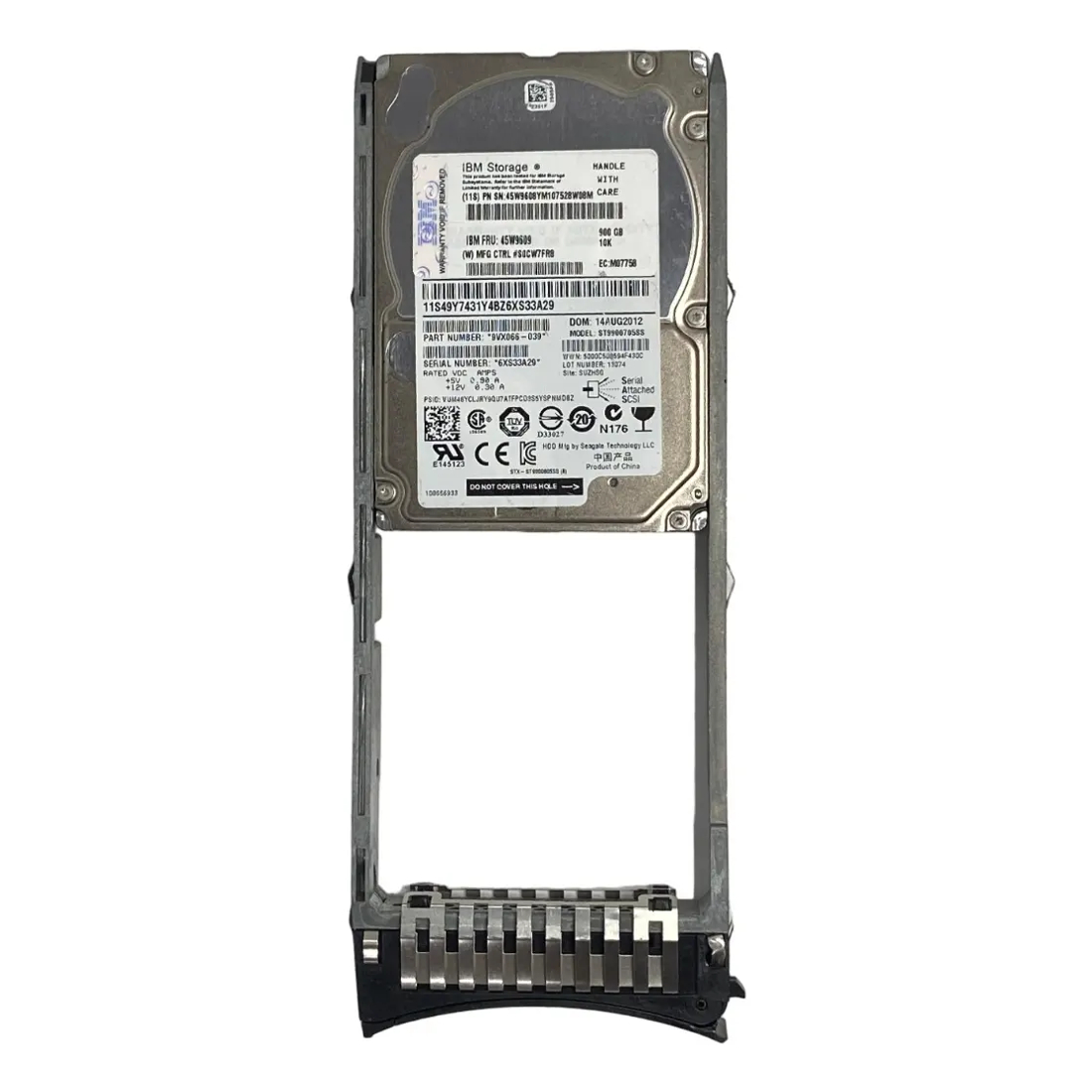 HD IBM 900GB 10K SAS 2.5 6GB 45W9608 45W9609 - Imagem 2