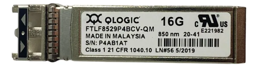 GBIC QLOGIC/Marvell 16GB SR SW MMF LC 100m FTLF8529P5BCV-QM - Imagem 2