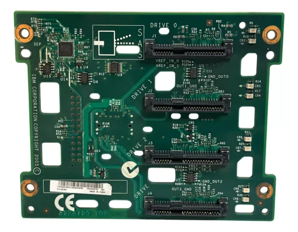 Backplane Ibm X3200 X3400 M2 Sas Sata 44e8783 39r8790
