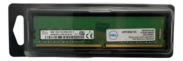 Memória Dell Server 16GB 3200 UDIMM SNPR1WG8C/16G - Imagem 3