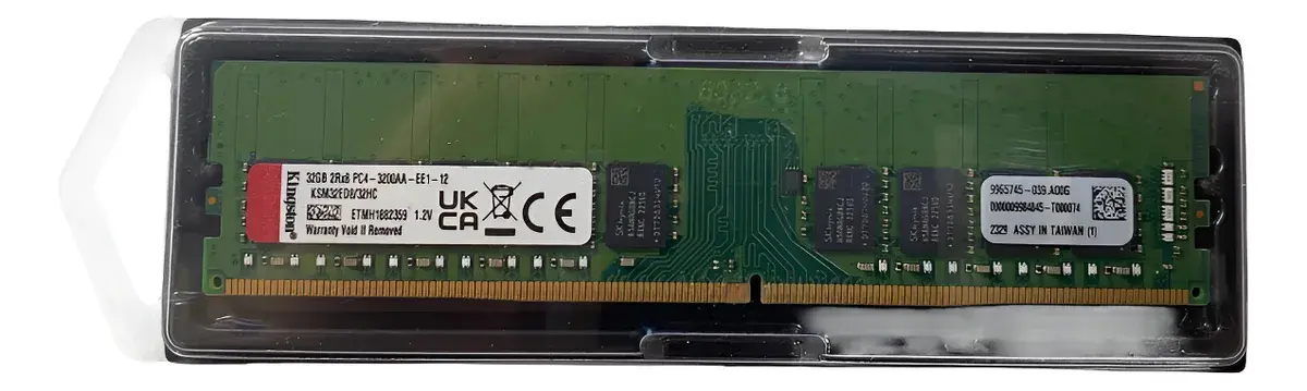 Memória KINGSTON 32GB DDR4-3200 UDIMM KSM32ED8/32HC - Imagem 3