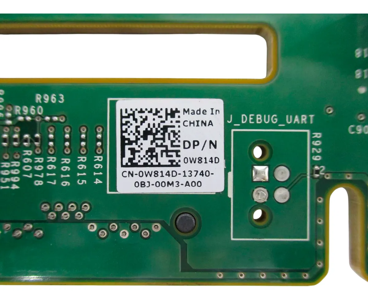 Backplane DELL R710 6-Baias 3,5 0W814D W814D - Imagem 4