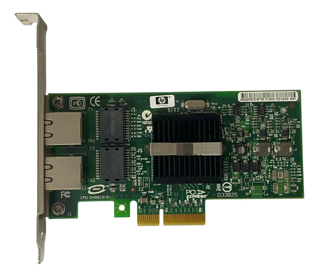 Placa De Rede Hp Nc360 1gb Rj45 2-port 412646-001 412651-001 - Imagem 2
