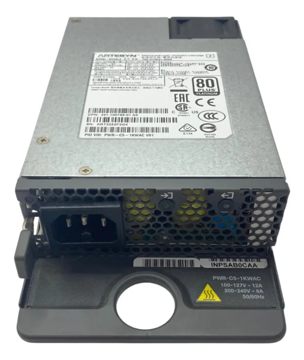 Fonte Cisco 1000w Para Switch 9200 Pwr-c5-1kwac - Imagem 3