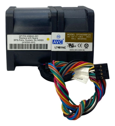 Fan Hp Dl140 G3 Df04056b12u 12v 409840-001 416350-001