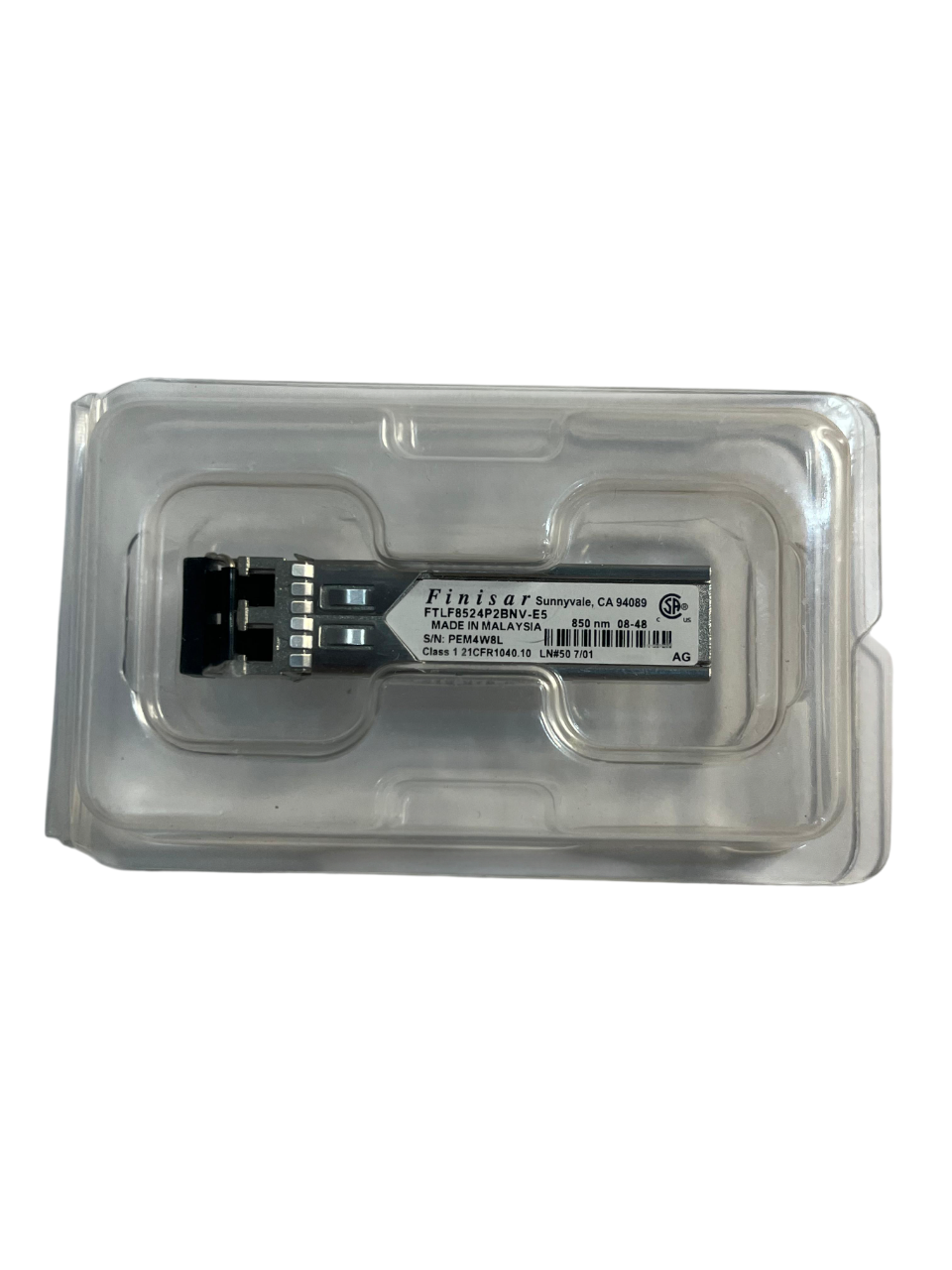 Gbic FINISAR 4GB SR SW MMF LC 500m FTLF8524P2BNV-E5 - Imagem 3