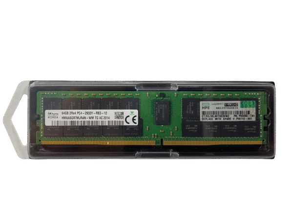 Memoria Hp 64gb Pc4-2933y Rdimm P06192-001 P03053-7a1 - Imagem 2