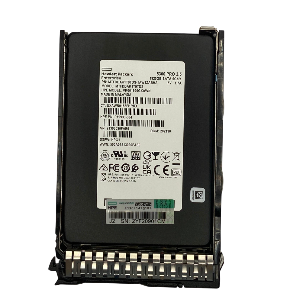 SSD HP 1.92TB 2,5 SATA 6GB P19941-B21 P21083-001 - Imagem 2