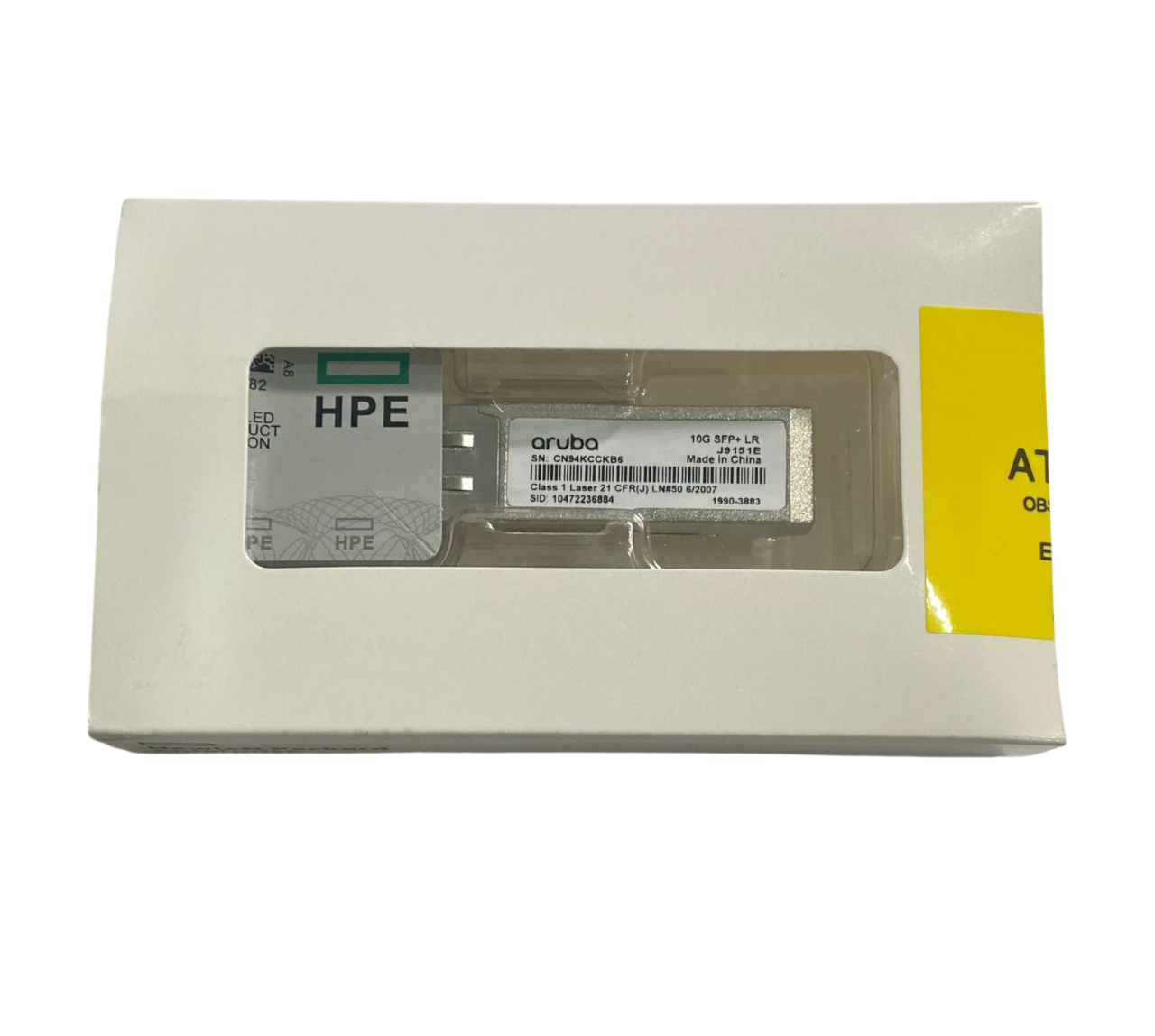 GBIC ARUBA 10G LC LR SFP+ J9151E 1990-4727 1990-4694 - Imagem 3