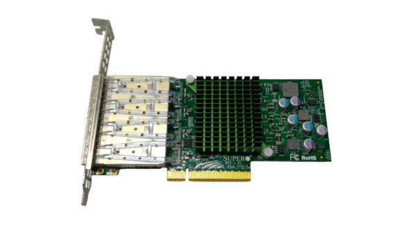 Placa De Rede Supermicro BCM57840S 10GB SFP+ 4-Port Aoc-stg-b4s - Imagem 2