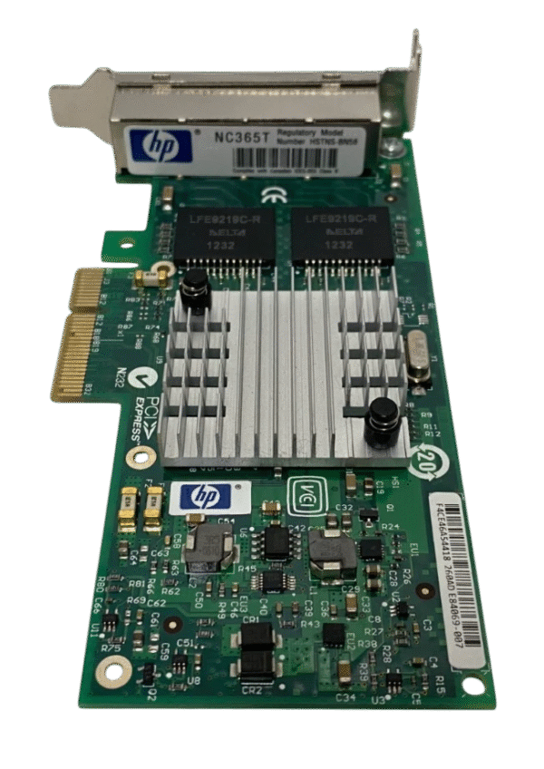 Placa De Rede Hp NC365T 1GB RJ45 4-Port - 593743-001 593720-001 - Imagem 2