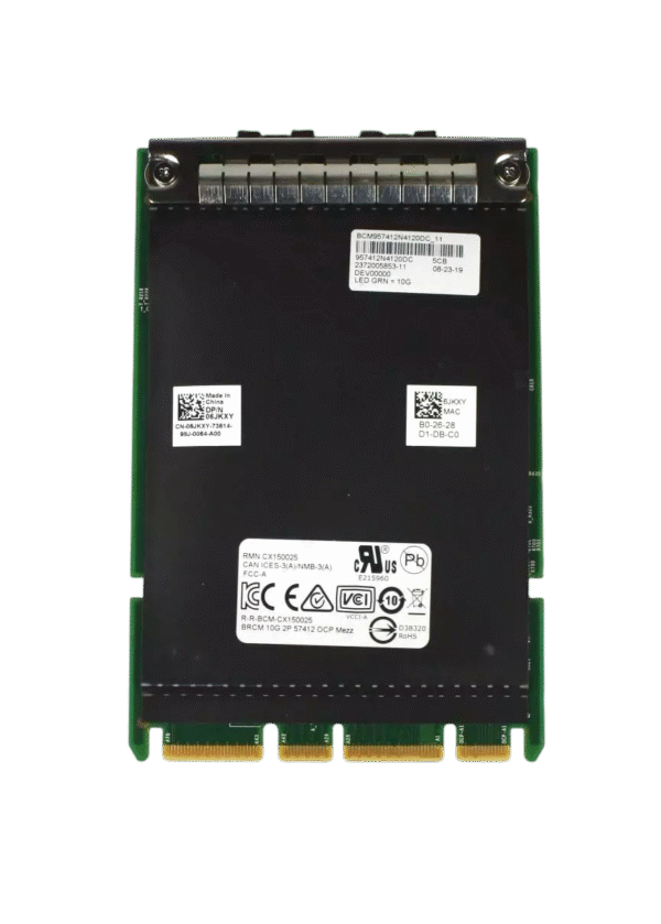 Placa De Rede Dell 57412 10GB SFP+ 2-Port OCP NIC 6jkxy 06jkxy - Imagem 2