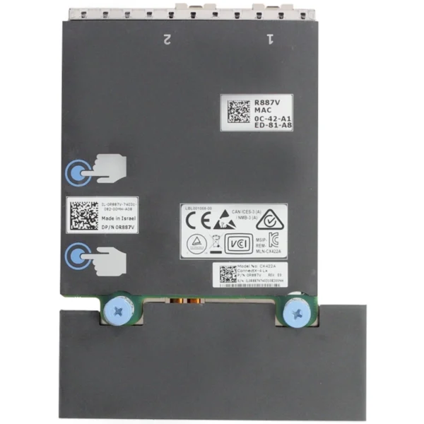 Placa De Rede Dell Integrada Cx422a 25gb Sfp+ 2-port 0r887v R887v - Imagem 2